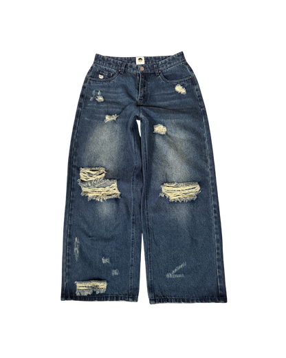 Vintage Distressed Denim