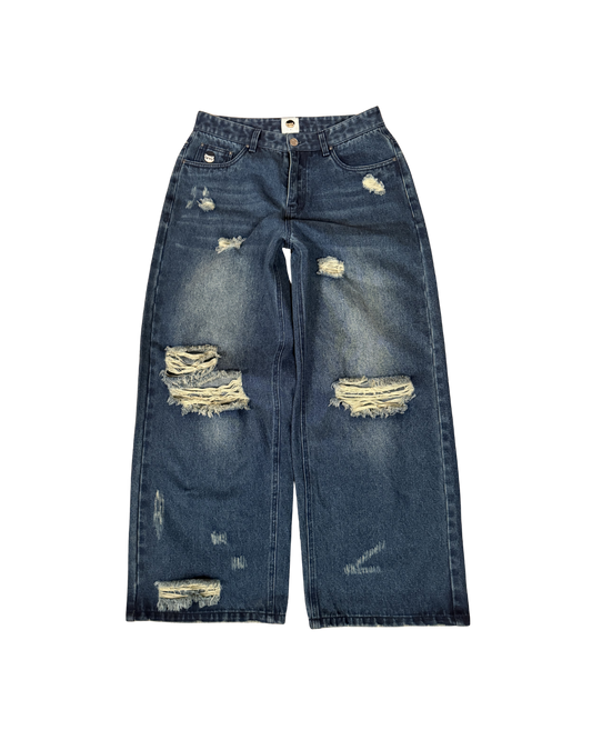 Vintage Distressed Denim